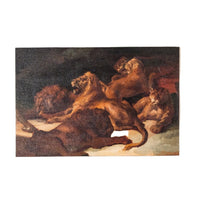 Lions Den - Hand Painted Artist Board