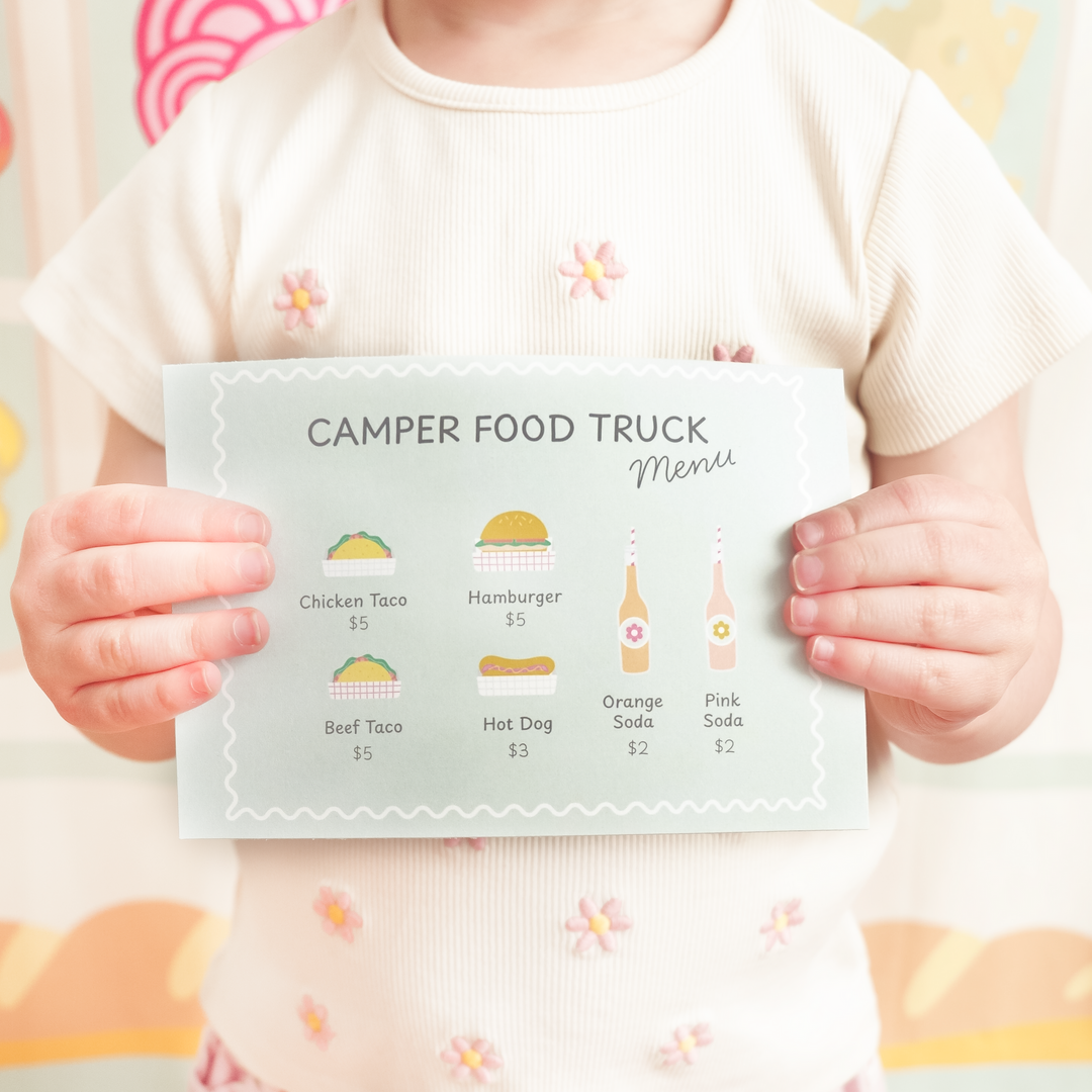 Swingly Camper Food Truck Activity Set