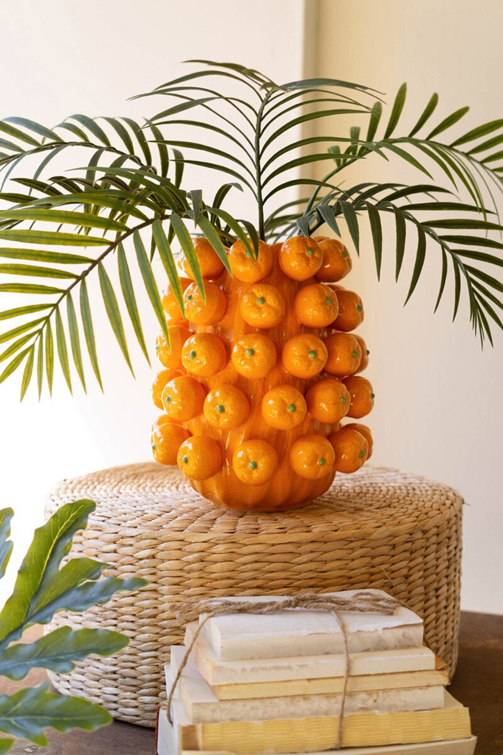 Ceramic Oranges Vase