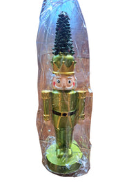 Nutcracker with Tree Candle