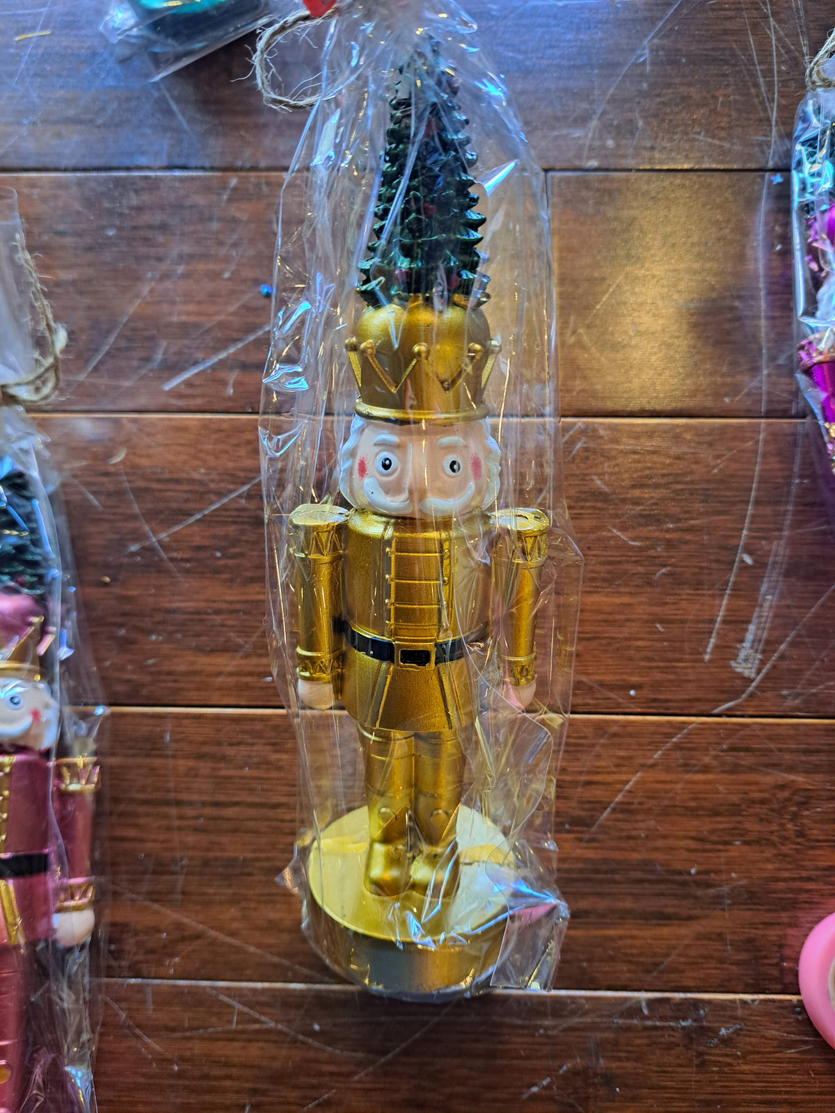 Nutcracker with Tree Candle