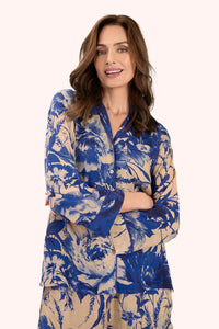 China Blue Blooms Pajamas
