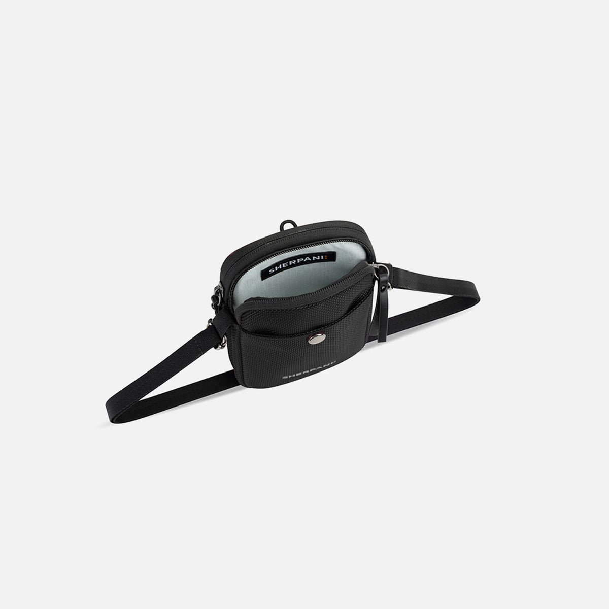 Simplicity AT | Crossbody Wallet - Carbon Black