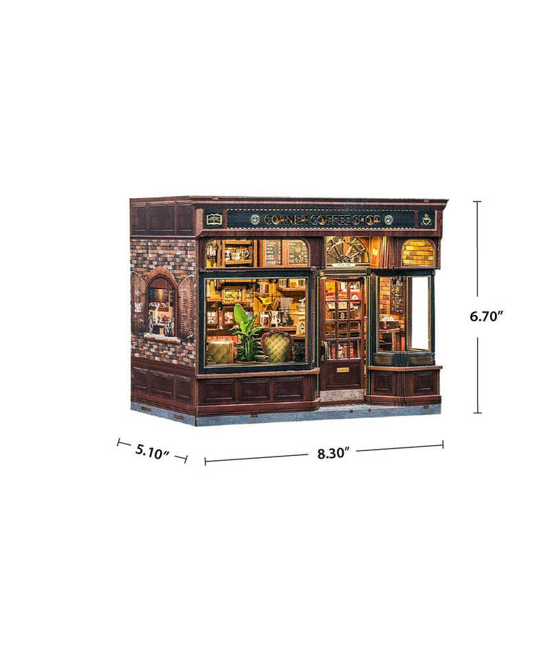 Corner Coffee Shop - DIY Kit | Hands Craft
