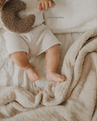 Sahara Tan Snug Lap Throw