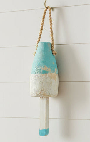 Distressed Wooden Buoy 12"