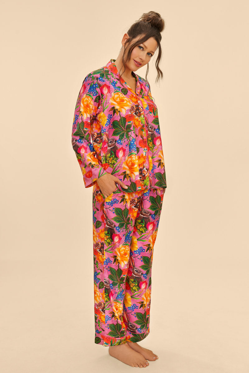 Lilac Whimsical Woodland Pajamas