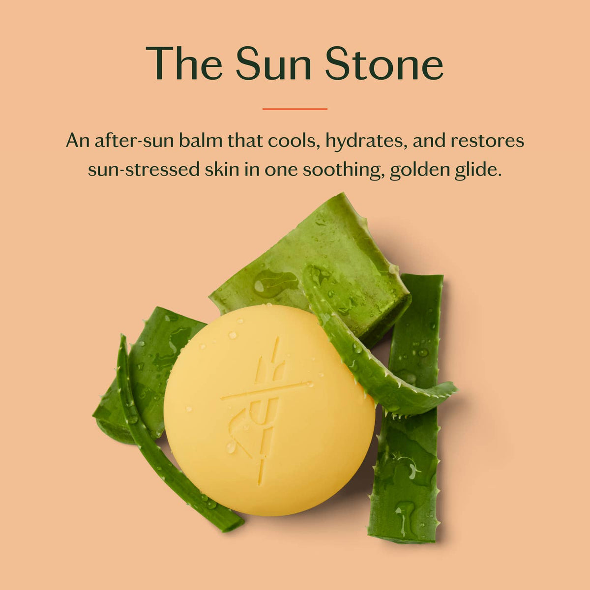 The Sun Stone After Sun Balm & Lotion Bar | Kate McLeod