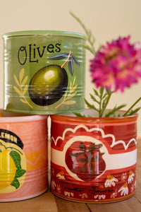 Ceramic Canned Goods Planter - 3 Styles