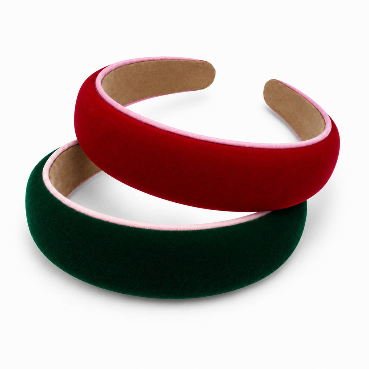 Holiday Velvet Piped Headband, Limited Edition - 2 Styles