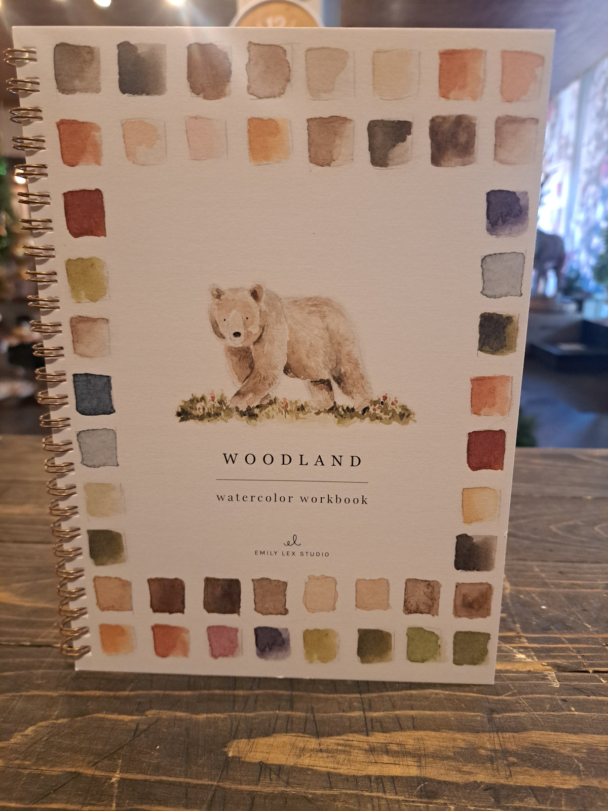 Woodland Watercolor Workbook