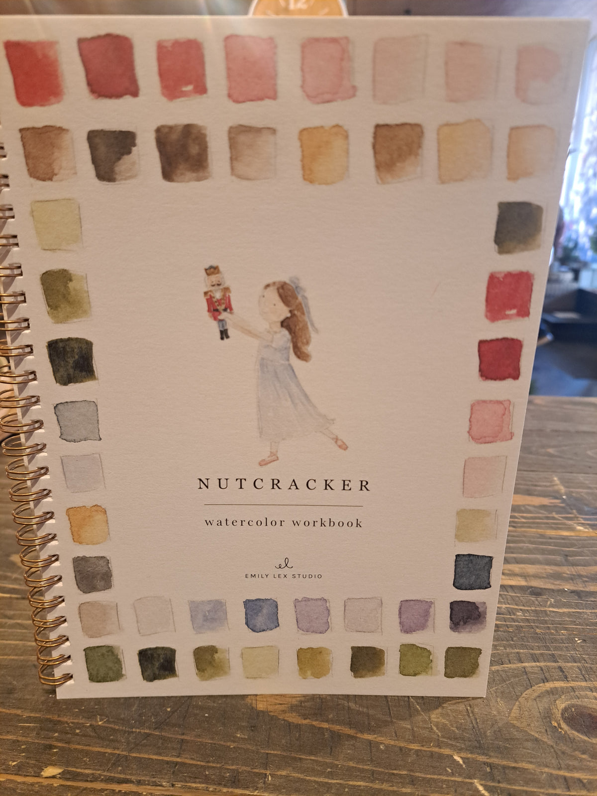 Nutcracker Watercolor Workbook