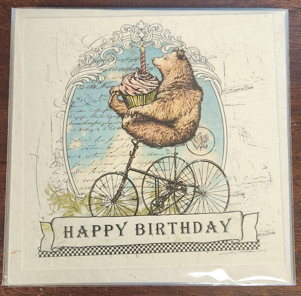 Wildflower Seeded Paper Post Card With Envelope 6x6