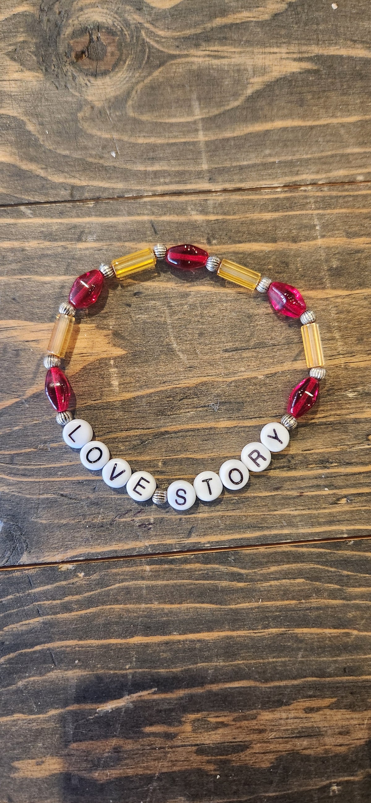 Love Story Beaded Bracelet