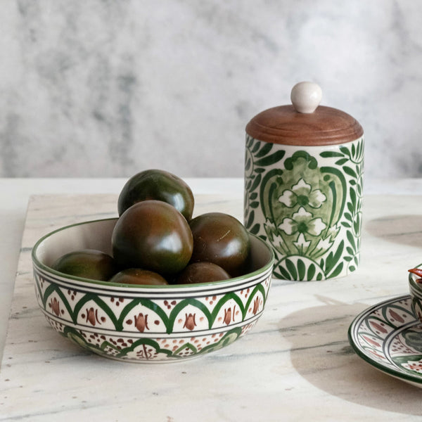 Stoneware Cannister