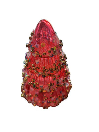 Glitter Tree with LED Lights4" glass tree with LED lights.