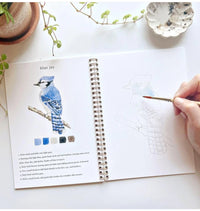 Birds Watercolor Workbook