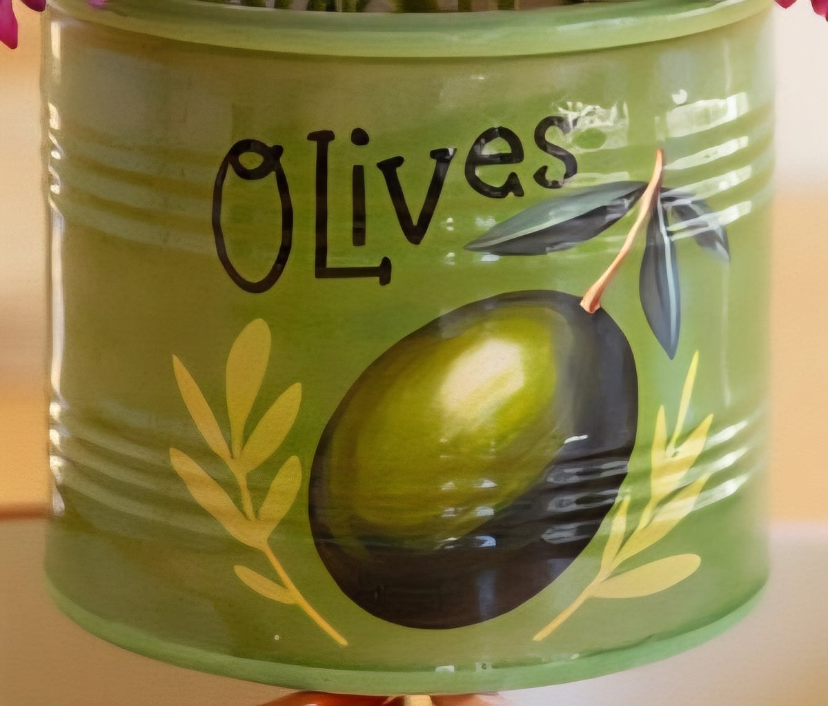 Ceramic Canned Goods Planter - 3 Styles