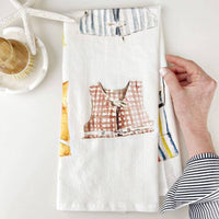Boat Coats - Cotton Flour Sack Tea Towel
