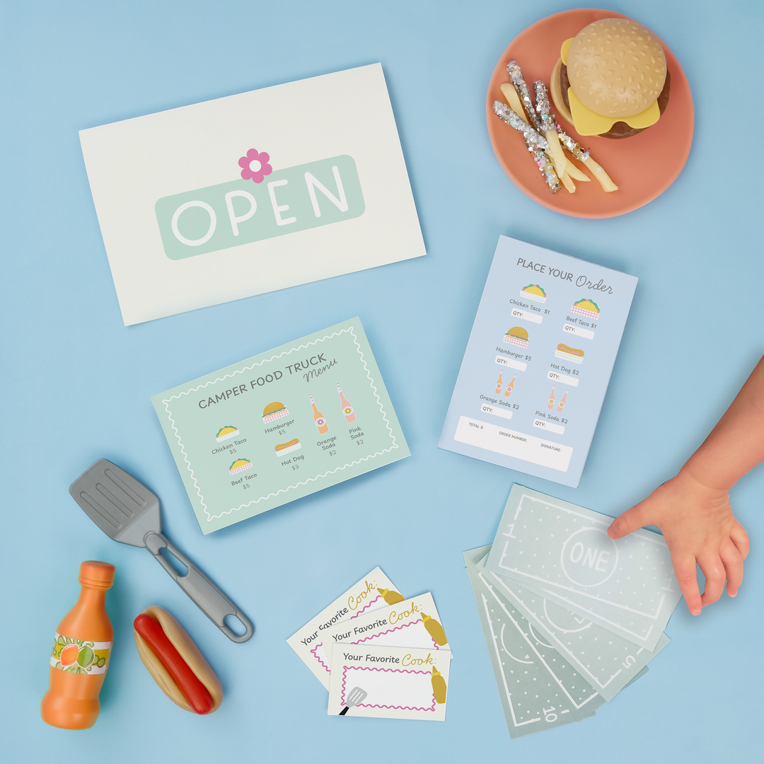 Swingly Camper Food Truck Activity Set