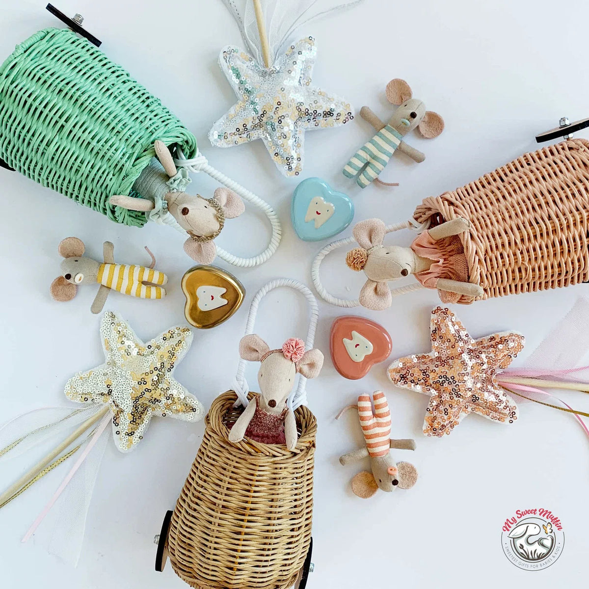 Sequin Star Wand, 3 Styles | Alimrose