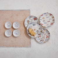 Merry Christmas Stoneware Plate - 8"