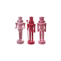 Resin Nutcracker Taper Candle Holder