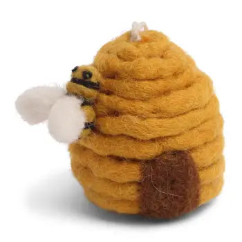 Hand Felted Beehive