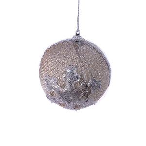 Fabric Ball Ornament