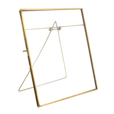 Monroe Easel Frame - Vertical Brass