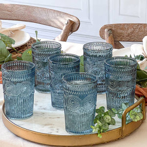 Vintage Textured Glass
