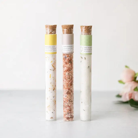 Bath Salt in Glass Tube