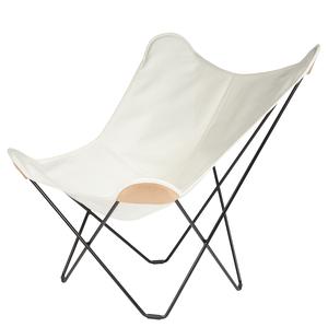 Canvas White Butterfly Chair
