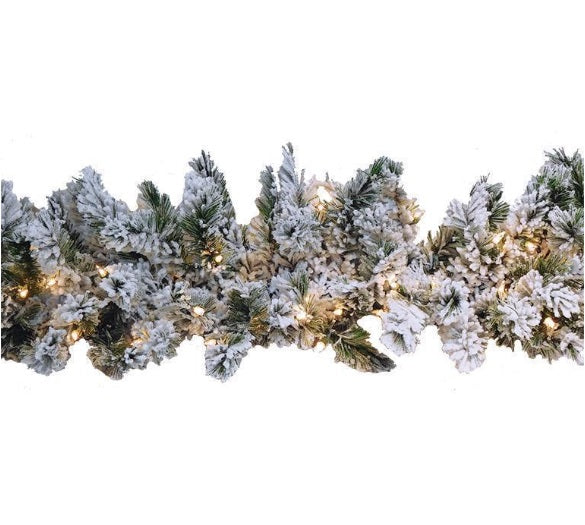 Snowfrost 9' Garland