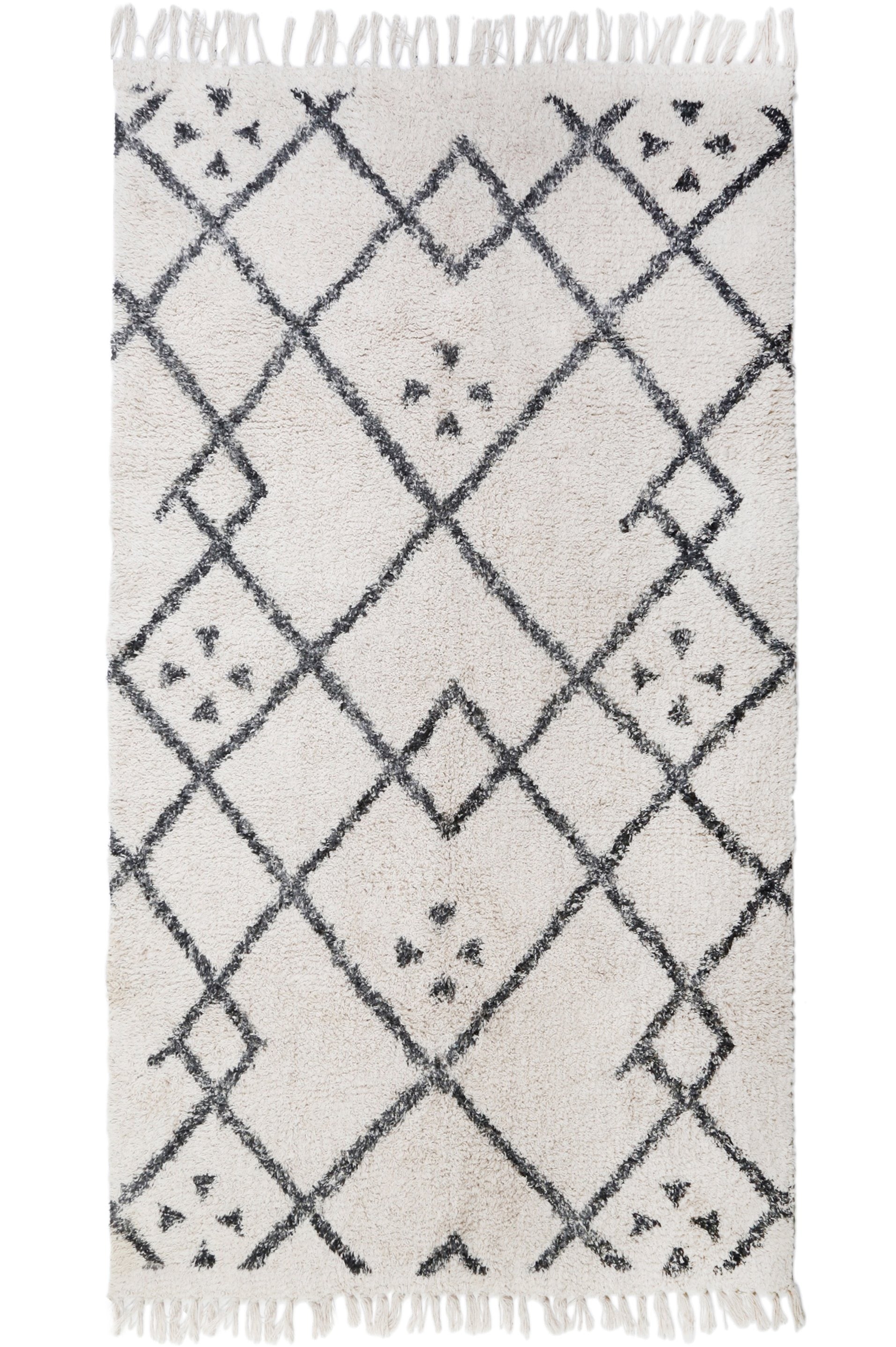 Cotton Handwoven Geometric Gigi Rug – BHN