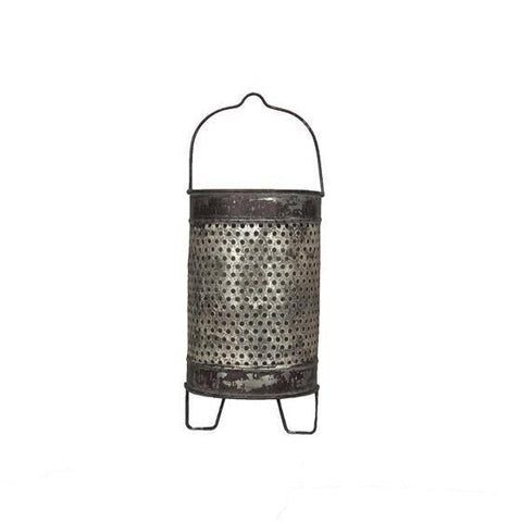 Cheese Grater Wall Vase