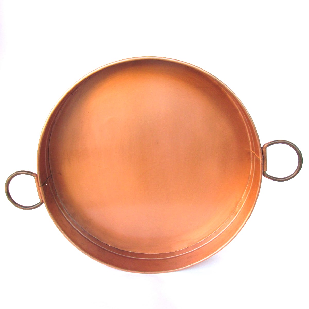 Copper Round Bar Tray