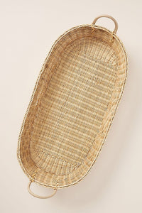 Naturally Sourced Rattan Changing Basket
