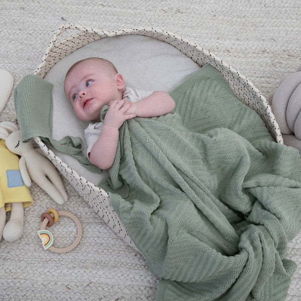 Panache Infant Blanket & Bonnet Set