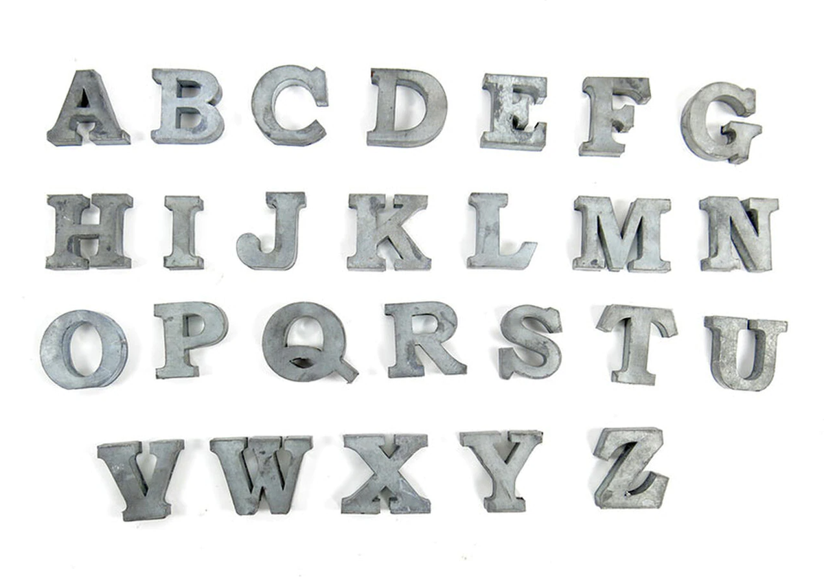 Zinc Letter