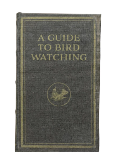 Canvas Book Box- A Guide to Bird Watching