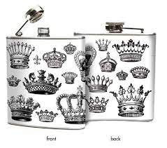 Crowns Flask