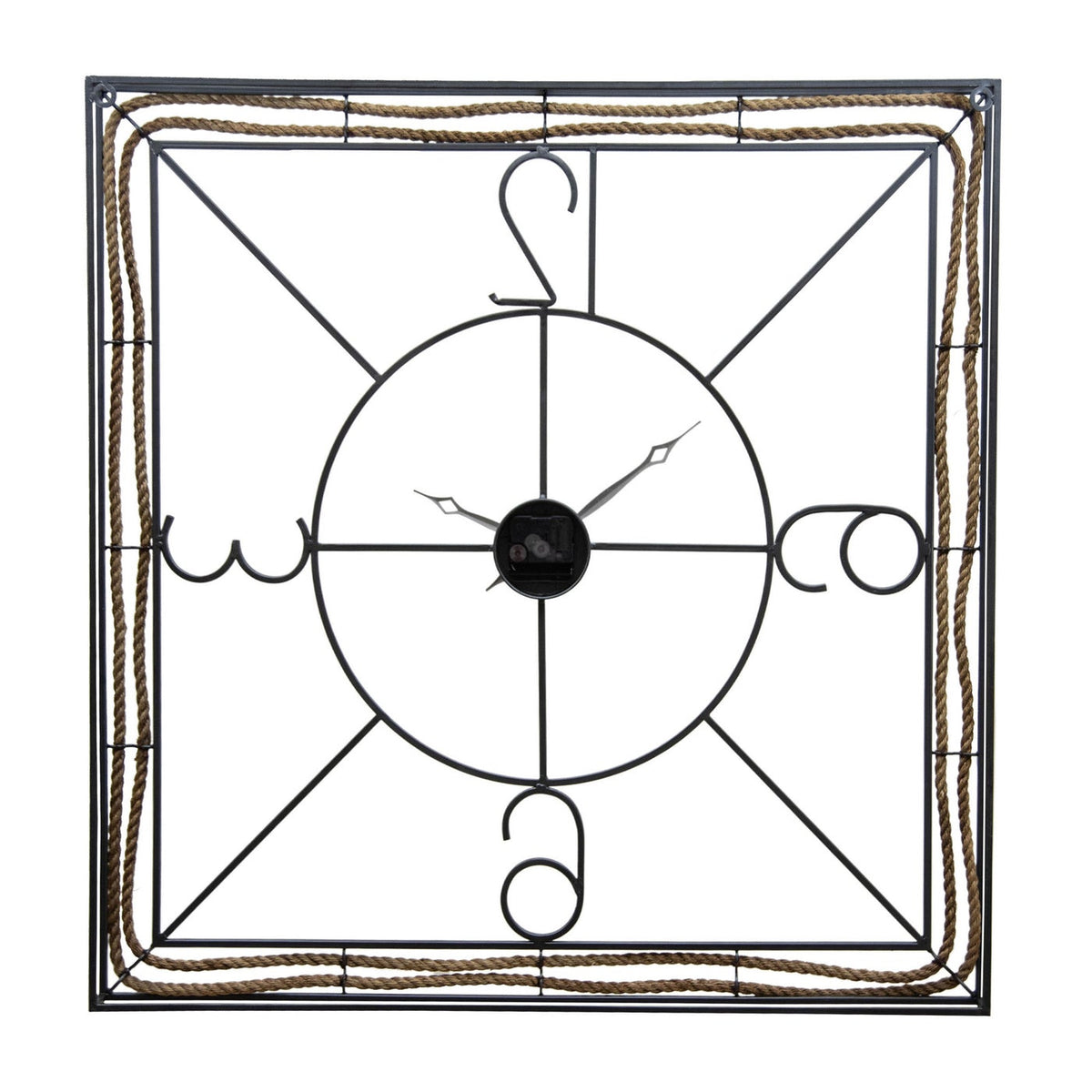 Oversized Square Wall Clock