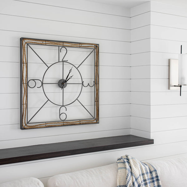 Oversized Square Wall Clock