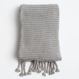 Luxurious Organic Knit Throw Blanket