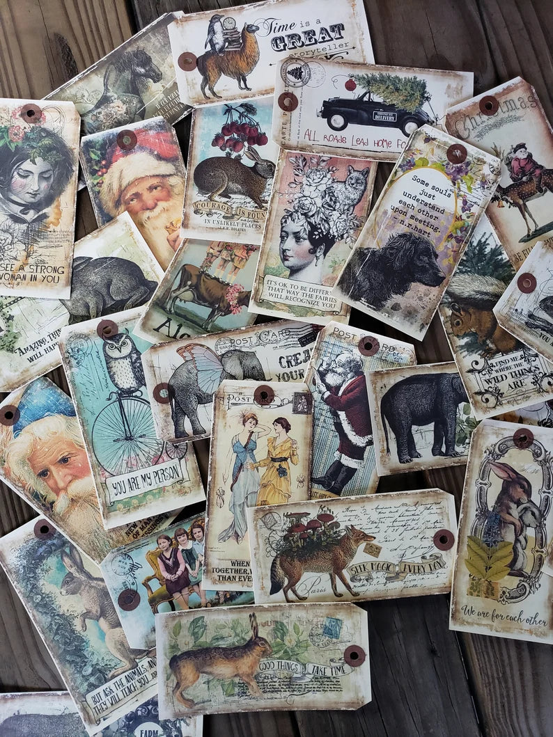 Vintage Style Tags