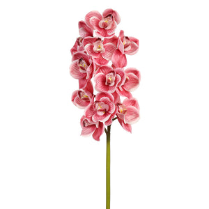 Faux Cymbidium Orchid - Pink