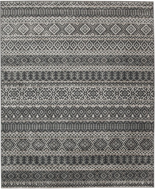 Stripes & Patterns Indian Accent Rug