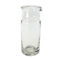 Handblown Clear Glass Wine Beaker Carafe