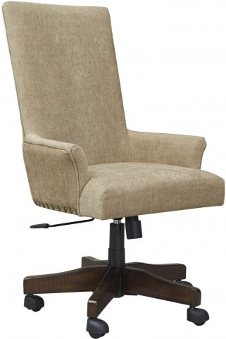 High Back Upholstered Swivel Desk Chair